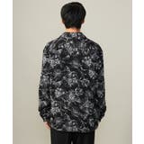 【サマ見えシャツ】ヴィンテージフラワーオープンカラーシャツ | a.v.v【MEN】 | 詳細画像19