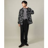 【サマ見えシャツ】ヴィンテージフラワーオープンカラーシャツ | a.v.v【MEN】 | 詳細画像8