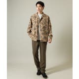 【サマ見えシャツ】ヴィンテージフラワーオープンカラーシャツ | a.v.v【MEN】 | 詳細画像9