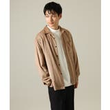 【やわらかい着心地】ライトフェイクスエードオープンカラーシャツ | a.v.v【MEN】 | 詳細画像13