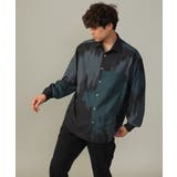 【イージーケア】ペインター柄ワイドシルエットシャツ | a.v.v【MEN】 | 詳細画像12 