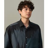 【イージーケア】ペインター柄ワイドシルエットシャツ | a.v.v【MEN】 | 詳細画像13 