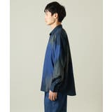 【イージーケア】ペインター柄ワイドシルエットシャツ | a.v.v【MEN】 | 詳細画像15 