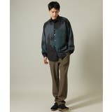 【イージーケア】ペインター柄ワイドシルエットシャツ | a.v.v【MEN】 | 詳細画像2 