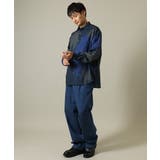 【イージーケア】ペインター柄ワイドシルエットシャツ | a.v.v【MEN】 | 詳細画像9 