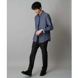 ヘリンボーンダブルフェイスシャツ | a.v.v【MEN】 | 詳細画像4