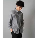 グレー | ヘリンボーンダブルフェイスシャツ | a.v.v【MEN】