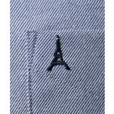 【人気No1シャツ】エッフェル塔刺繍 起毛ストレッチシャツ | a.v.v【MEN】 | 詳細画像64 
