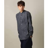 【即サマ見え】ランダムストライプ柄 起毛シャツ | a.v.v【MEN】 | 詳細画像19