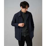 【洗濯機で洗える】ダブルフェイスニットスタンドジップカーディガン | a.v.v【MEN】 | 詳細画像15