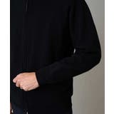 【洗濯機で洗える】ダブルフェイスニットスタンドジップカーディガン | a.v.v【MEN】 | 詳細画像24