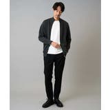 【洗濯機で洗える】ダブルフェイスニットスタンドジップカーディガン | a.v.v【MEN】 | 詳細画像3