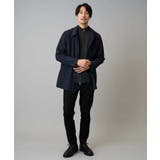 【洗濯機で洗える】ダブルフェイスニットスタンドジップカーディガン | a.v.v【MEN】 | 詳細画像7