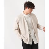 ベージュ | 【毛玉になりにくい】さらさらVネックカーディガン | a.v.v【MEN】