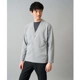 【イージーケア/洗濯機で洗える/毛玉になりにくい】ガーターカーディガン | a.v.v【MEN】 | 詳細画像18