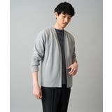 【イージーケア/洗濯機で洗える/毛玉になりにくい】ガーターカーディガン | a.v.v【MEN】 | 詳細画像22