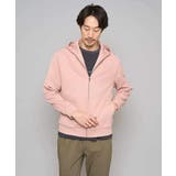 【イージーケア/洗濯機で洗える/毛玉になりにくい】ジャガードジップパーカー | a.v.v【MEN】 | 詳細画像15