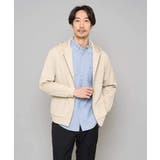 【イージーケア/洗濯機で洗える/毛玉になりにくい】ジャガードジップパーカー | a.v.v【MEN】 | 詳細画像23
