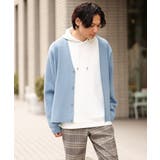アゼ編みワイドシルエットカーディガン | a.v.v【MEN】 | 詳細画像23
