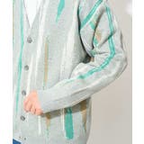 【ユニセックス】柄ジャカードワイドカーディガン | a.v.v【MEN】 | 詳細画像12