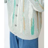 【ユニセックス】柄ジャカードワイドカーディガン | a.v.v【MEN】 | 詳細画像13