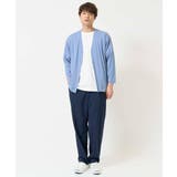 【接触冷感】さらさらタッチVネックカーディガン | a.v.v【MEN】 | 詳細画像5