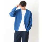 【洗濯機で洗える】メッシュ編みニットワイドシルエットカーディガン | a.v.v【MEN】 | 詳細画像22