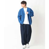 【洗濯機で洗える】メッシュ編みニットワイドシルエットカーディガン | a.v.v【MEN】 | 詳細画像8