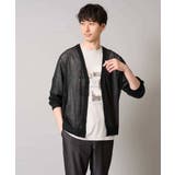 【洗濯機で洗える】サマーシアーニットカーディガン | a.v.v【MEN】 | 詳細画像11