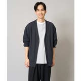 【接触冷感/毛玉になりにくい】さらさらタッチVネックカーディガン | a.v.v【MEN】 | 詳細画像9
