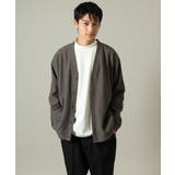 【シワになりづらい】タックジャージーカーディガン | a.v.v【MEN】 | 詳細画像11