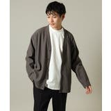 【シワになりづらい】タックジャージーカーディガン | a.v.v【MEN】 | 詳細画像12