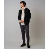 【洗濯機で洗える】ポリエステルリブニットジップアップカーディガン | a.v.v【MEN】 | 詳細画像15 