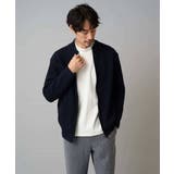 【洗濯機で洗える】ポリエステルリブニットジップアップカーディガン | a.v.v【MEN】 | 詳細画像21 