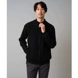 【洗濯機で洗える】ポリエステルリブニットジップアップカーディガン | a.v.v【MEN】 | 詳細画像31 