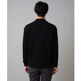 【洗濯機で洗える】ポリエステルリブニットジップアップカーディガン | a.v.v【MEN】 | 詳細画像33 