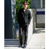 【洗濯機で洗える】ポリエステルリブニットジップアップカーディガン | a.v.v【MEN】 | 詳細画像44 