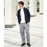 【洗濯機で洗える】ポリエステルリブニットジップアップカーディガン | a.v.v【MEN】 | 詳細画像50 