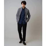 【洗濯機で洗える】ポリエステルリブニットジップアップカーディガン | a.v.v【MEN】 | 詳細画像8 