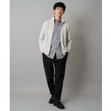 アゼダブルフェイススタンドカラーカーディガン | a.v.v【MEN】 | 詳細画像2