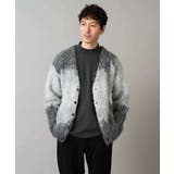 ボカシ柄起毛シャギーワイドカーディガン | a.v.v【MEN】 | 詳細画像15