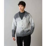 ボカシ柄起毛シャギーワイドカーディガン | a.v.v【MEN】 | 詳細画像17