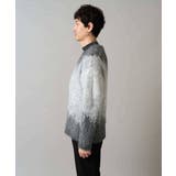 ボカシ柄起毛シャギーワイドカーディガン | a.v.v【MEN】 | 詳細画像19