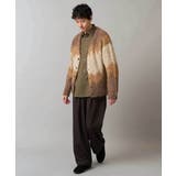 ボカシ柄起毛シャギーワイドカーディガン | a.v.v【MEN】 | 詳細画像4