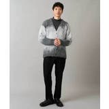 ボカシ柄起毛シャギーワイドカーディガン | a.v.v【MEN】 | 詳細画像6