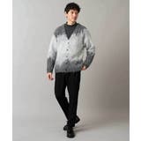 ボカシ柄起毛シャギーワイドカーディガン | a.v.v【MEN】 | 詳細画像7