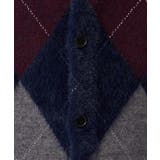 【洗濯で洗える】シャギーアーガイルワイドシルエットカーディガン | a.v.v【MEN】 | 詳細画像22