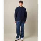 【春先まで使える】ケーブル柄スタンドカラーカーディガン | a.v.v【MEN】 | 詳細画像20