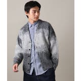 【ユニセックス】ボカシ柄起毛シャギーニット(厚手であったかい) | a.v.v【MEN】 | 詳細画像1
