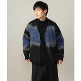 【ユニセックス】ボカシ柄起毛シャギーニット(厚手であったかい) | a.v.v【MEN】 | 詳細画像18